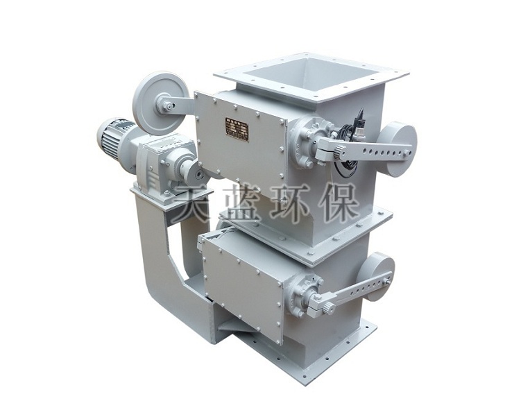 Electric double flap valve2