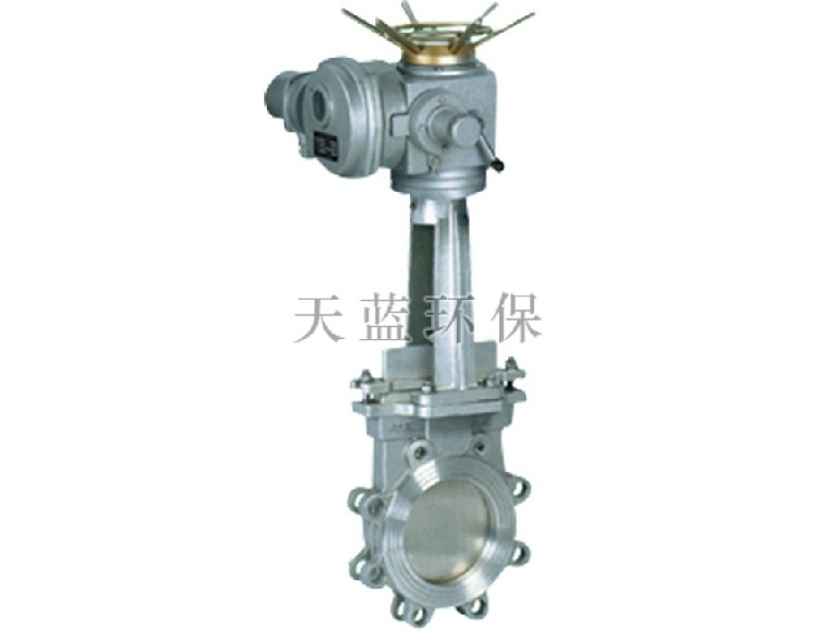 Pz973f-10 electric knife gate valve